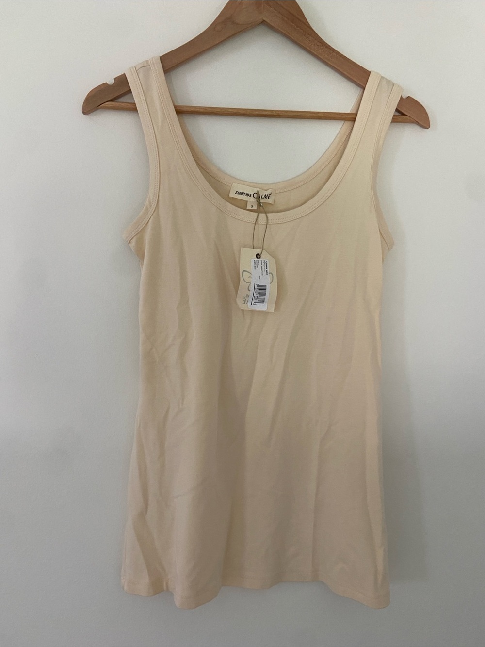 Johnny Was Calmé Tank Top Womens S Bamboo Cotton Stretch Sleeveless